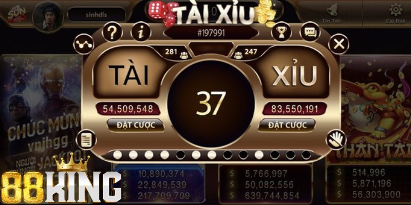 Tài xỉu online 88KING